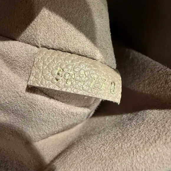 Louis Vuitton Empreinte Maida Hobo Tourterelle Leather Bag Purse, Turtle Dove - Picture 12 of 16